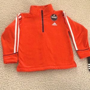 Adidas JV Tech Boys Fleece Quarter Zip 3T